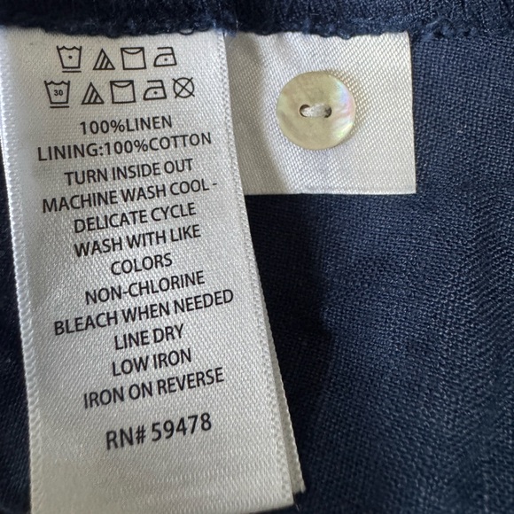 Tahari Navy Sleeveless Mini Dress - Picture 12 of 13